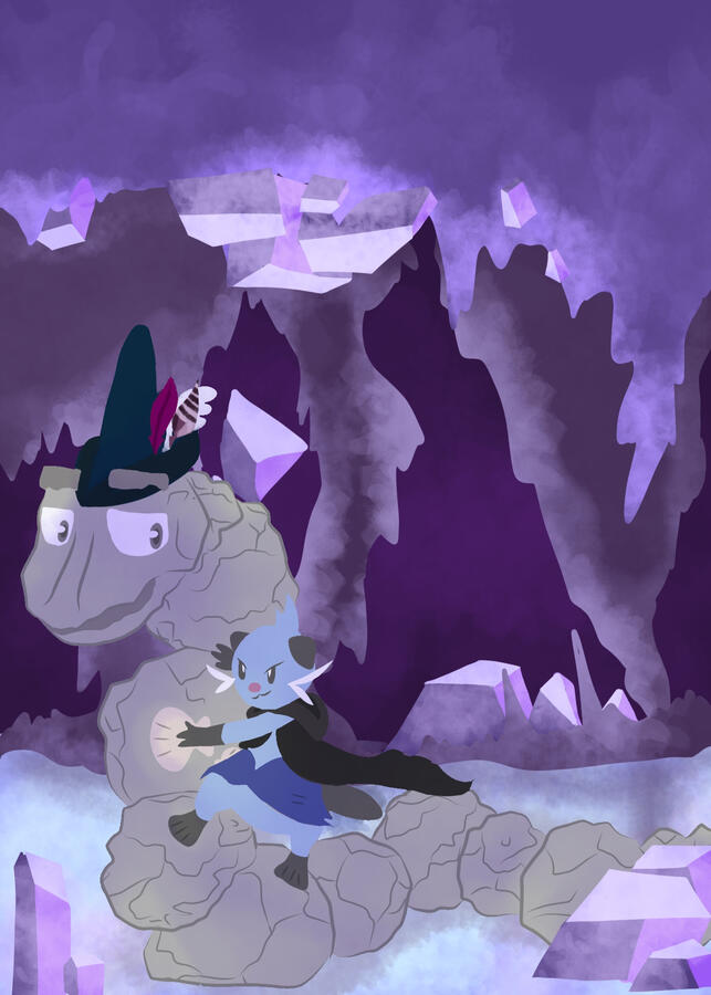 Onix and Dewott Card