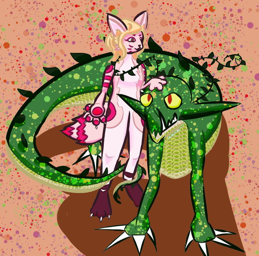 Mischief the Changewing and Hokare